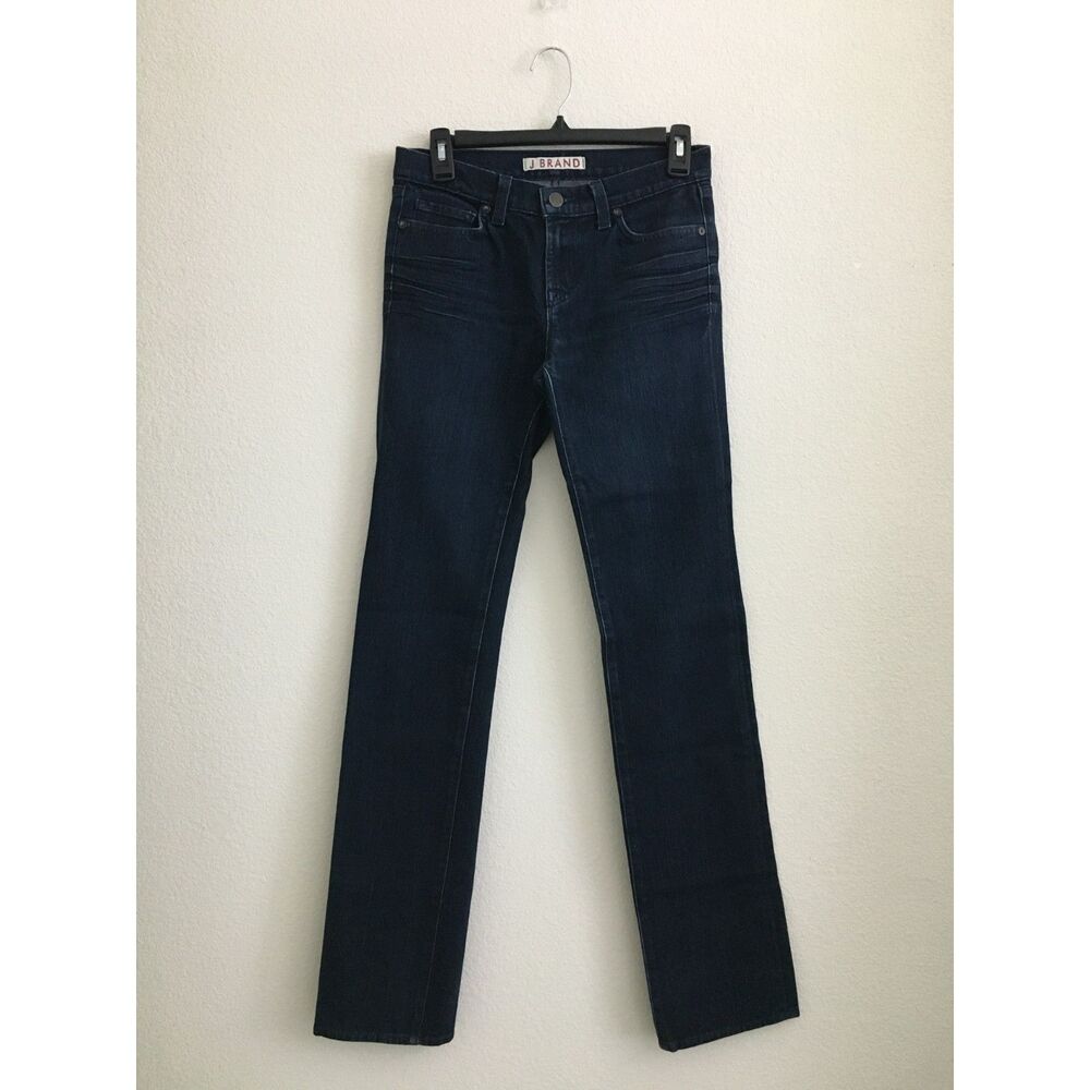 J Brand Women’s Jeans Size 26 Dark Wash X-Fit 4 Way Stretch Straight Leg
